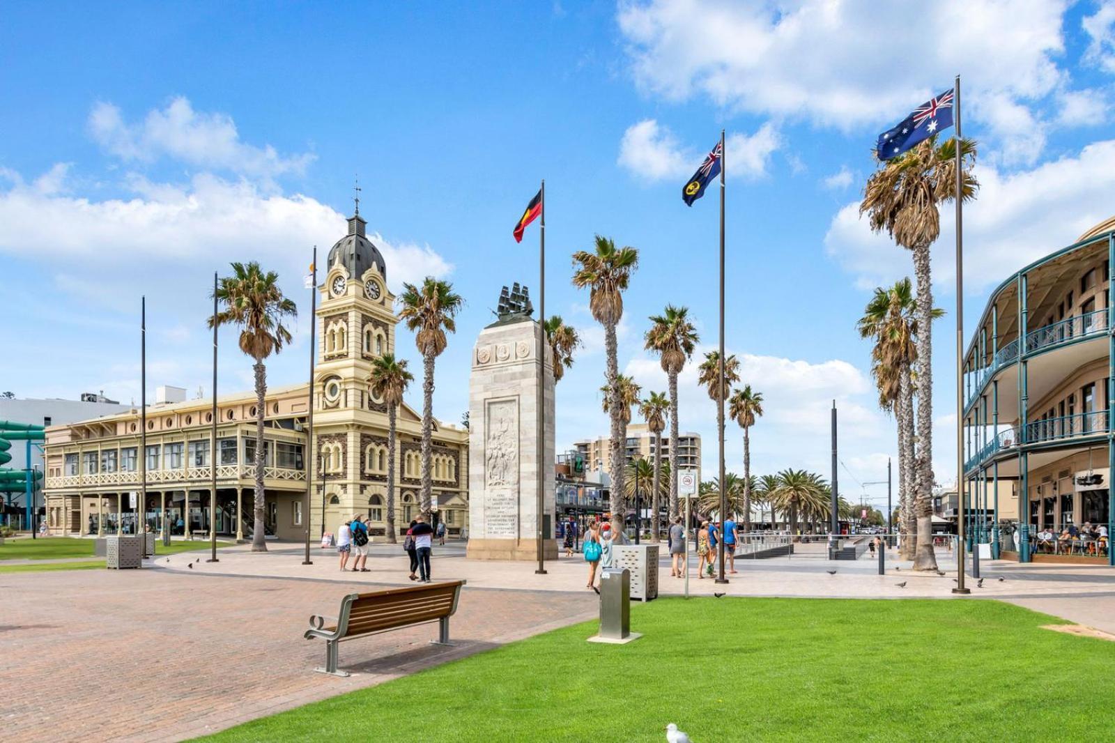 Cityviews @ Glenelg * Pool/Beach * Free Parking * Lejlighed Eksteriør billede